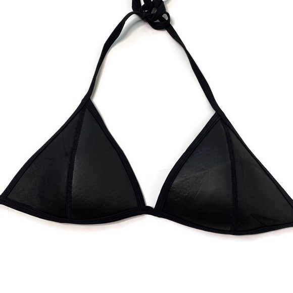 triangl swimwear Other - Triangl Black Triangle Bikini Swim Suit Top